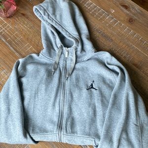 Jordan zipped sweatshirt